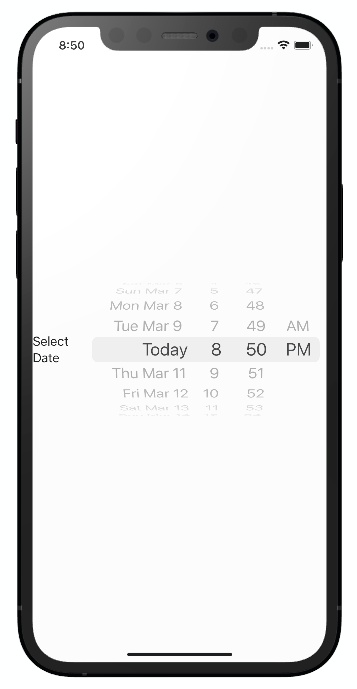 WheelDatePickerStyle en SwiftUI