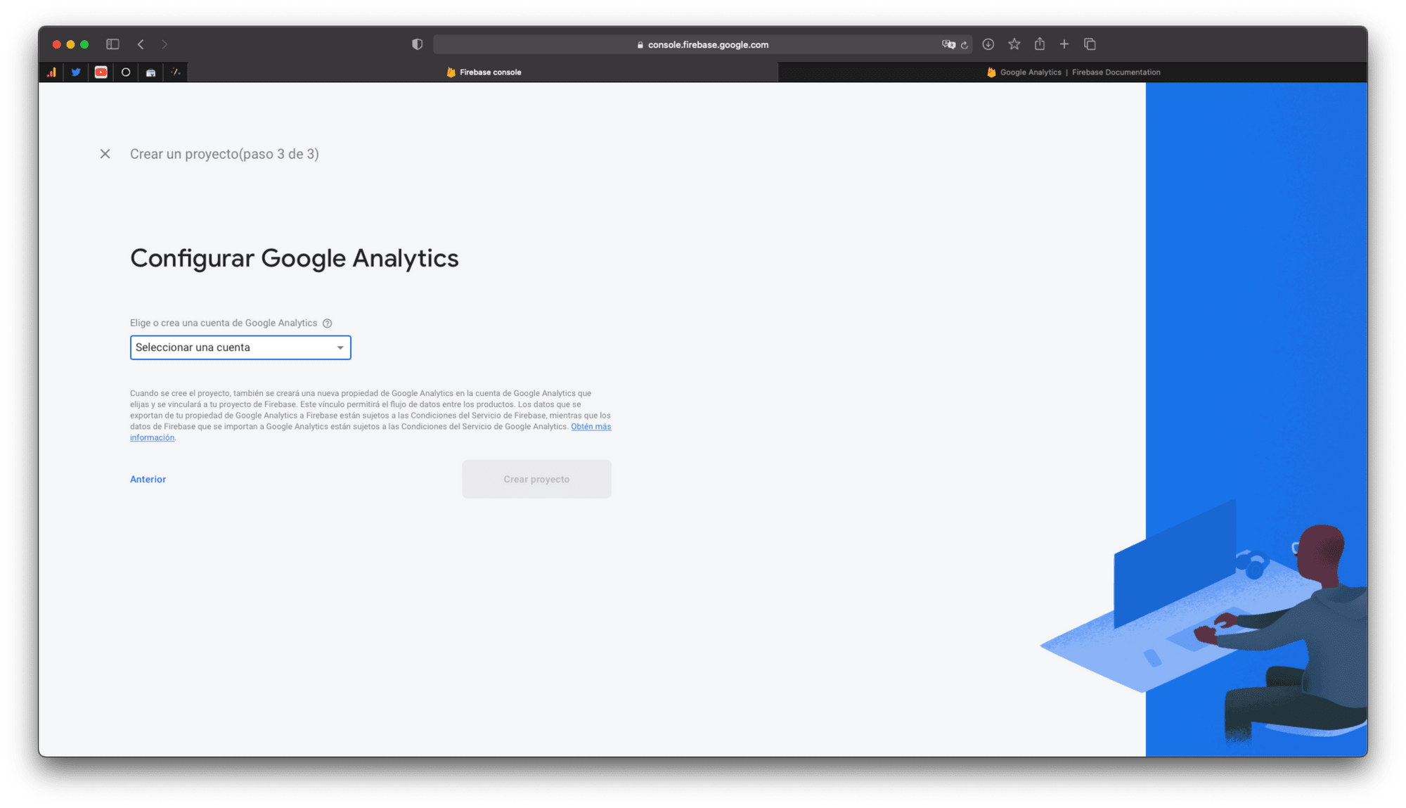 Configuramos Google Analytics