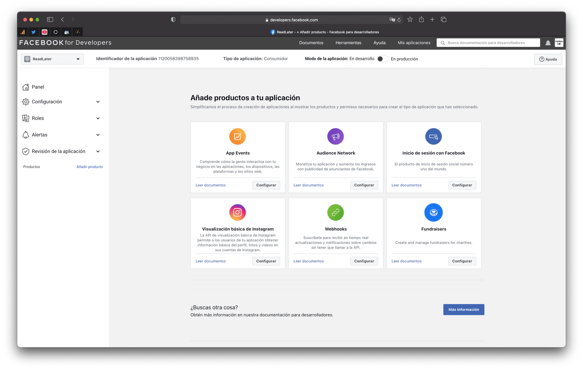 Navegamos al menú lateral izquierdo. A la opción de Configuración