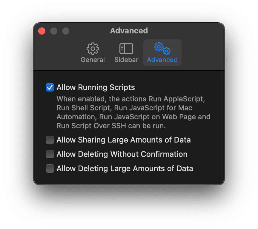 Aceptamos estos permisos para poder ejecutar nuestra app del terminal