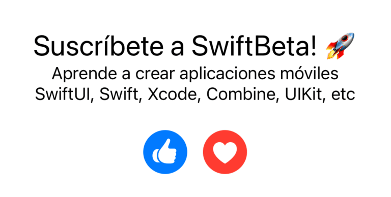 Vista en SwiftUI de la que crearemos un esqueleto