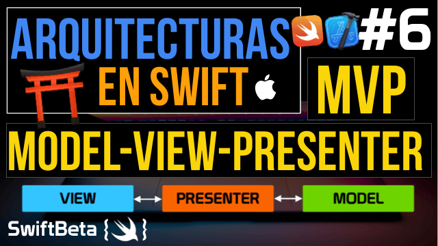 Aprende a usar la Arquitectura Model-View-Presenter en Swift