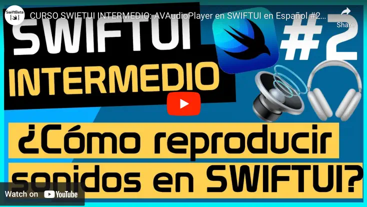 AVAudioPlayer en SwiftUI
