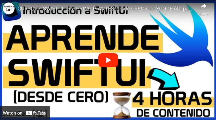 Aprende SwiftUI para principiantes desde cero