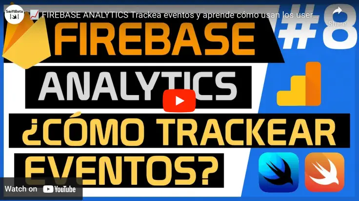 Aprende a Trackear evento con Firebase