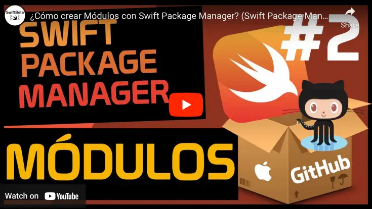 Aprende a crear módulos con Swift Package Manager y Xcode