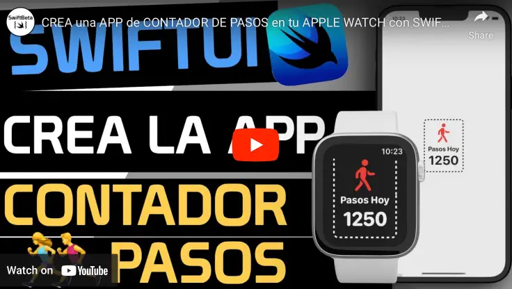 Aprende a crear una app de contador de pasos en tu iPhone y Apple Watch