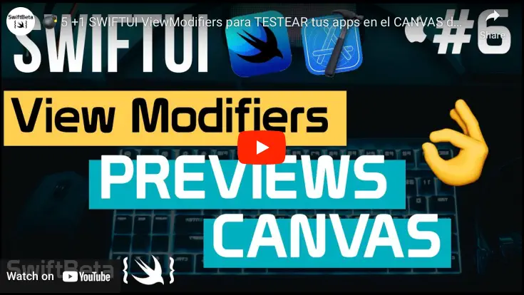 Aprende a usar las previews del Canvas de Xcode con SwiftUI