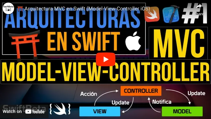 Arquitectura Model-View-Controller en Swift