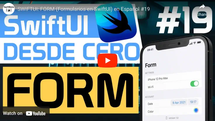 Form en SwiftUI