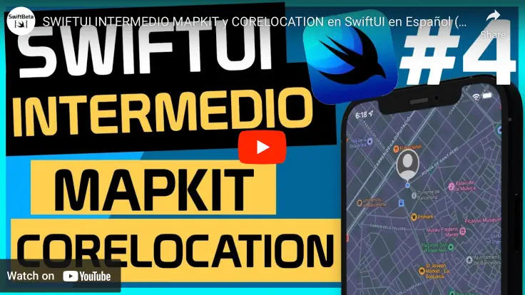 MapKit y CoreLocation en SwiftUI