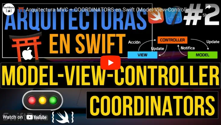 Patrón Coordinator en la Arquitectura Model View Controller