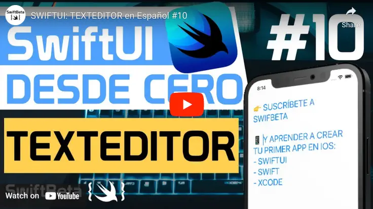 TextEditor en SwiftUI