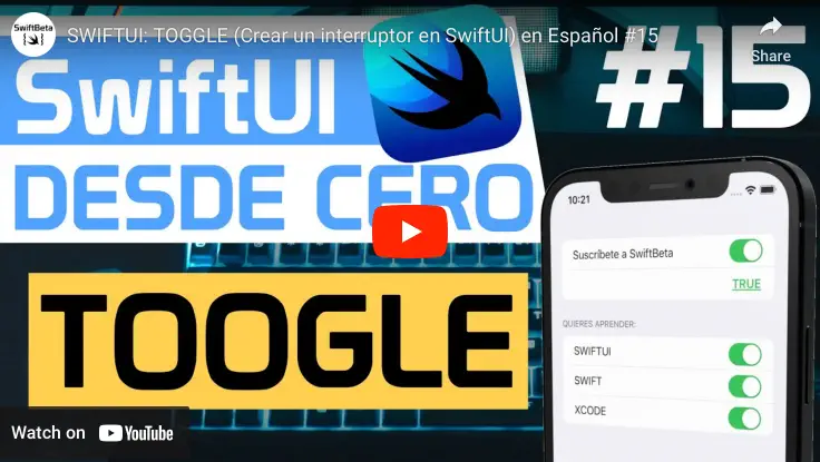 Toggle en SwiftUI