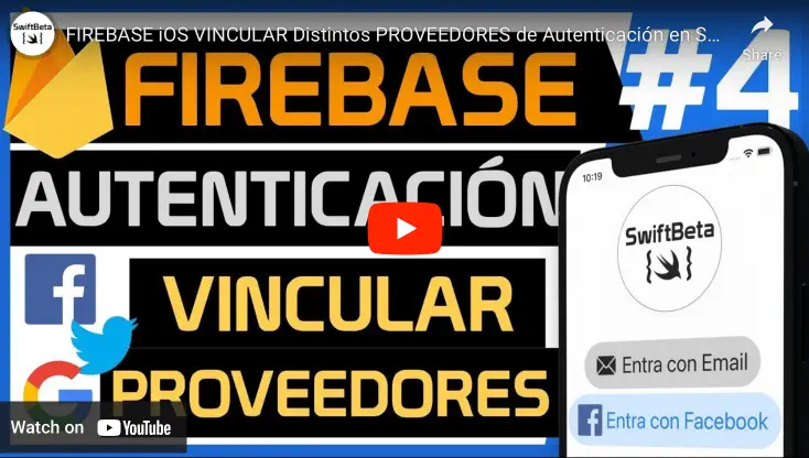 🔥 FIREBASE AUTHENTICATION, VINCULA Cuentas de Facebook, Google, etc