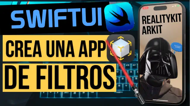 Crea una app de filtros con RealityKit y AVKit en SwiftUI y RealityComposer