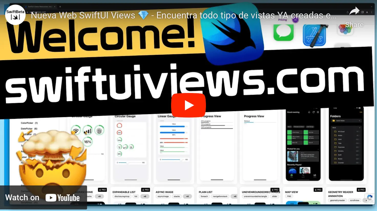 ¡Nuevo Lanzamiento! 👋 Bienvenido SwiftUI Views