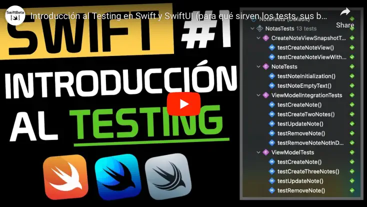 Introducción al Testing en Swift y SwiftUI