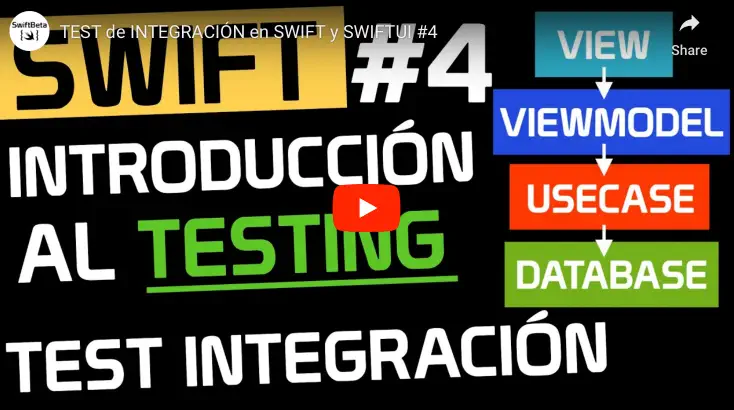 Introducción INTEGRATION TESTS con SWIFTDATA en SWIFT (Parte 4)