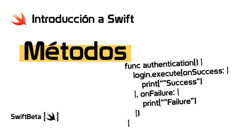MÉTODOS en Swift en Español - Curso Swift | Tutorial Swift