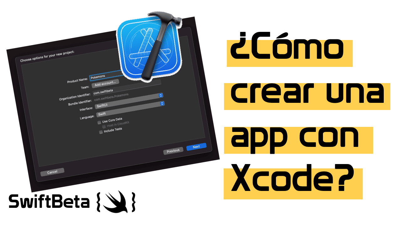 ¿Cómo crear una app con Xcode?