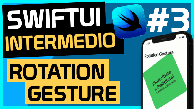 Rotation Gesture en SwiftUI en Español (Cómo rotar vistas en SwiftUI)