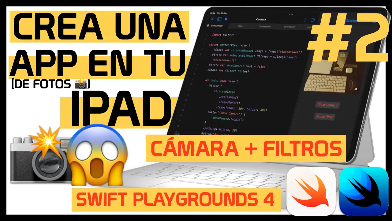 Aprende a crear apps desde tu iPad con Swift Playgrounds 4