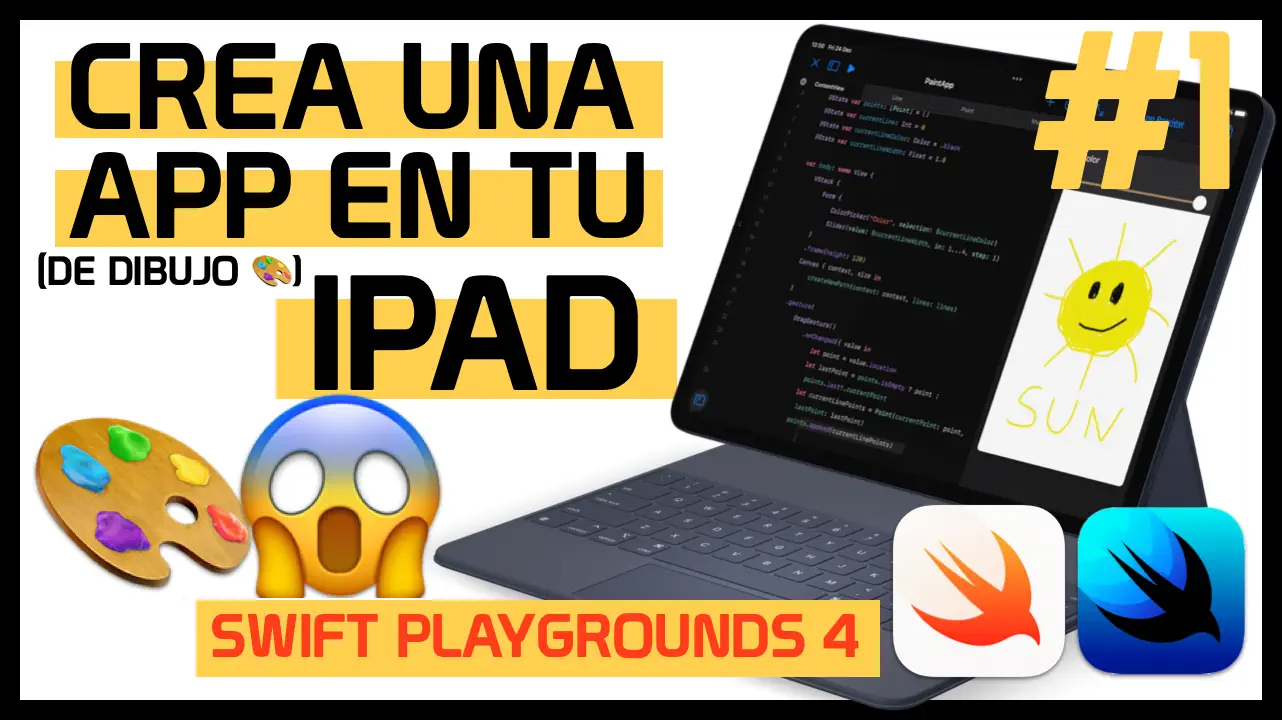 Crea una app iOS desde un iPad en Swift Playgrounds 4