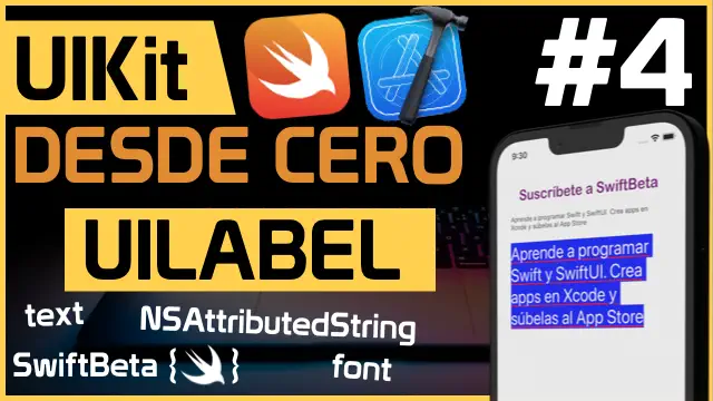 Cómo crear UILabel con UIKit en Swift