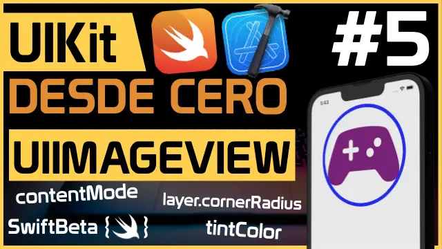Aprende a crear un UIImageView en el curso iOS