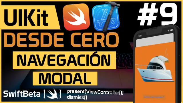 Navega entre ViewController de forma modal